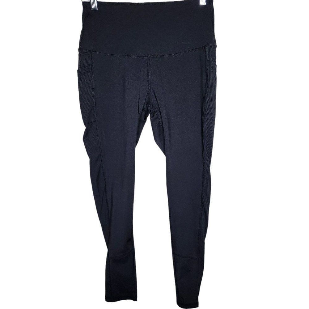 Leg End LegEnd Active Wear Womens Leggings Size M Black